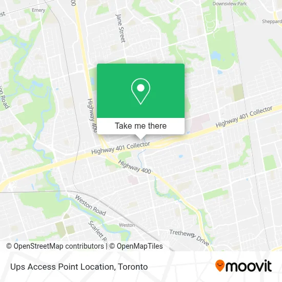 Ups Access Point Location plan