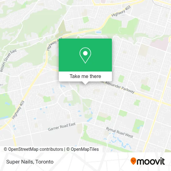 Super Nails map