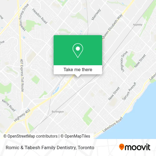 Romic & Tabesh Family Dentistry map