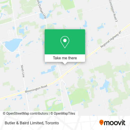 Butler & Baird Limited map