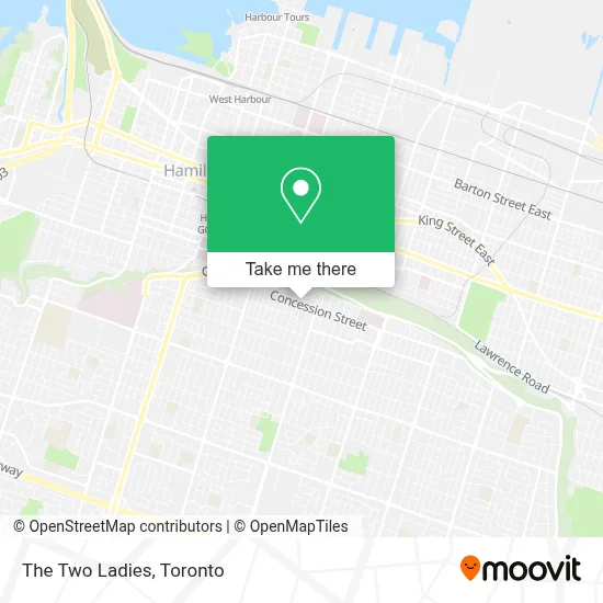 The Two Ladies map