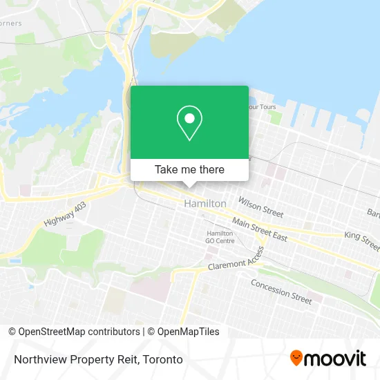 Northview Property Reit map
