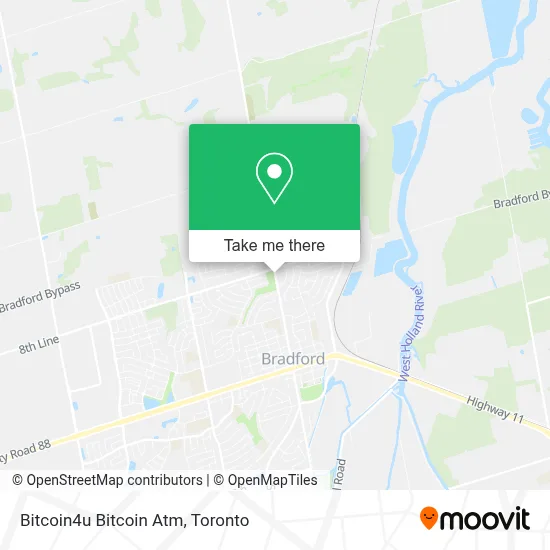 Bitcoin4u Bitcoin Atm map