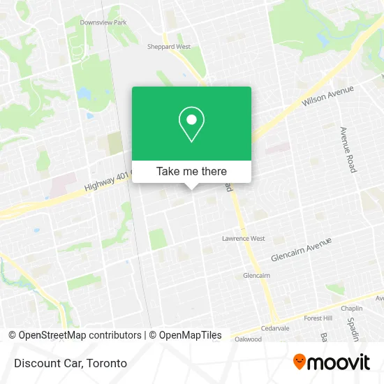Discount Car map