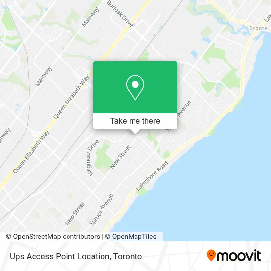 Ups Access Point Location plan