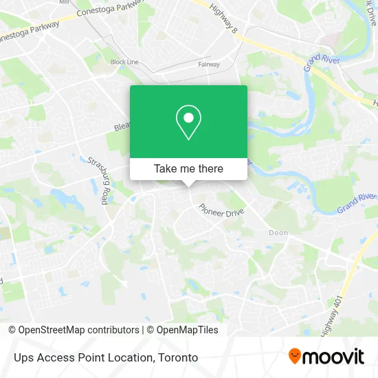 Ups Access Point Location plan