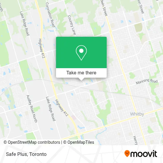 Safe Plus map