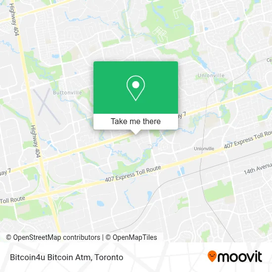 Bitcoin4u Bitcoin Atm map
