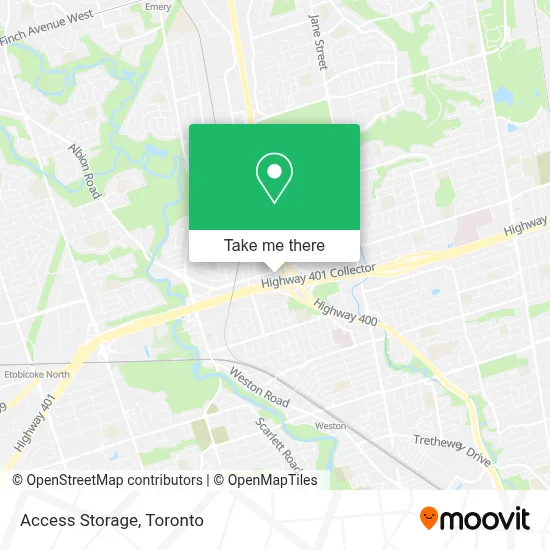 Access Storage map