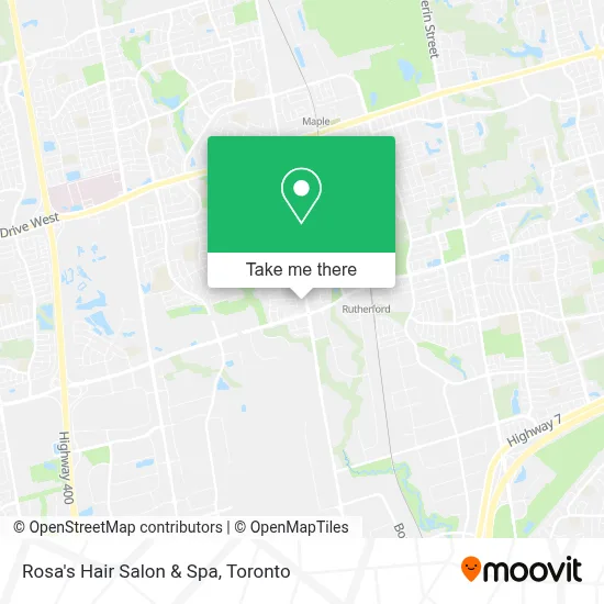 Rosa's Hair Salon & Spa map