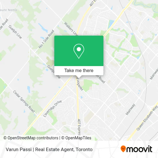 Varun Passi | Real Estate Agent map