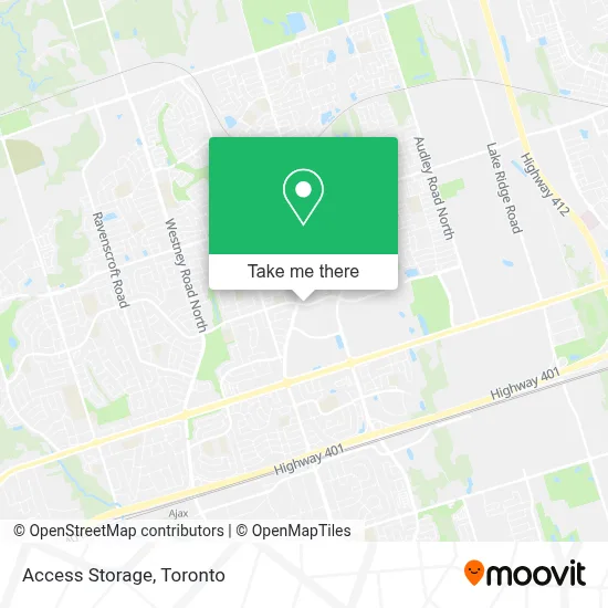 Access Storage map