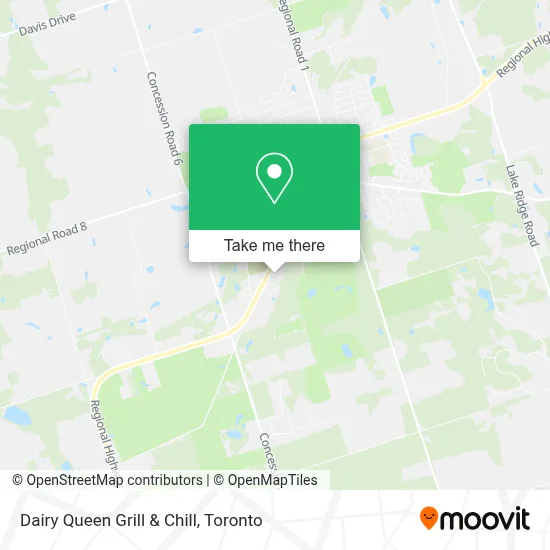 Dairy Queen Grill & Chill map