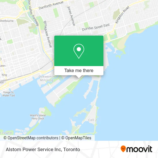 Alstom Power Service Inc map