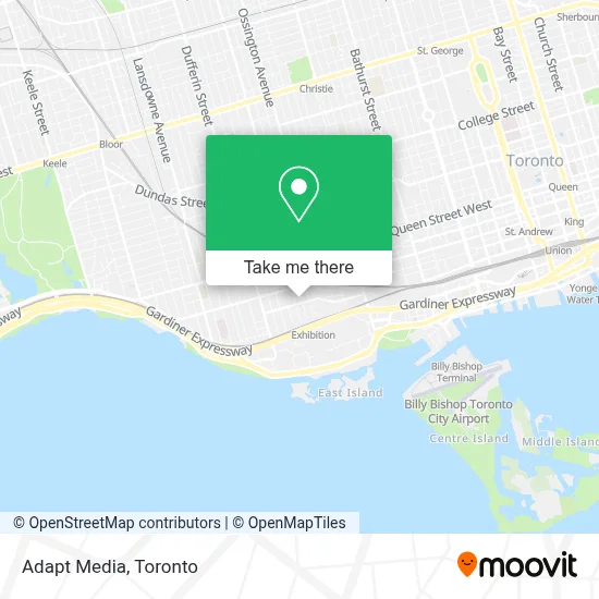 Adapt Media map