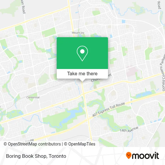 Boring Book Shop map