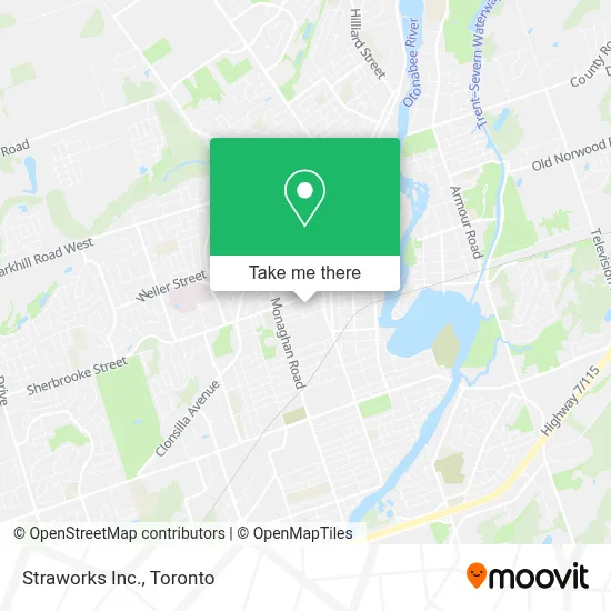 Straworks Inc. map
