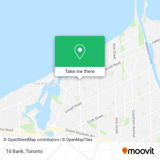 Td Bank map