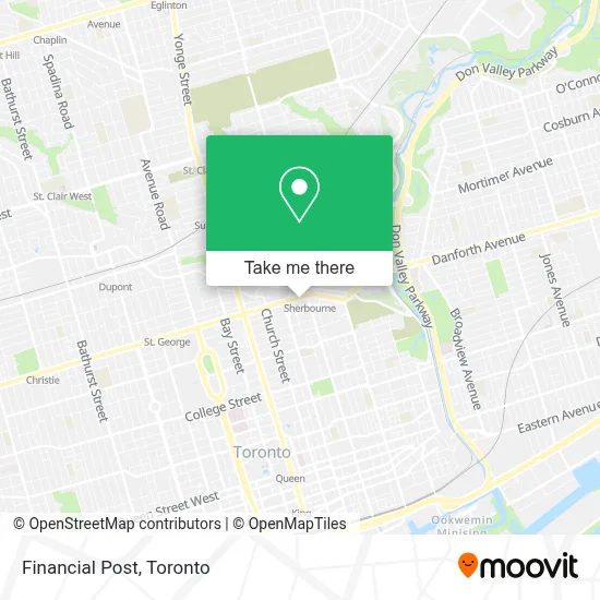 Financial Post map