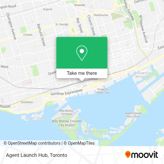 Agent Launch Hub map