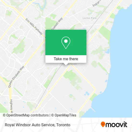 Royal Windsor Auto Service map