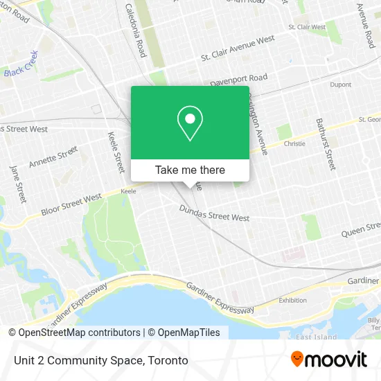 Unit 2 Community Space map