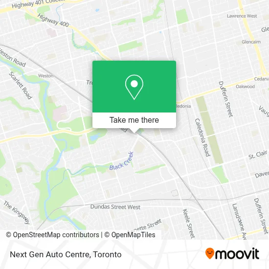 Next Gen Auto Centre map