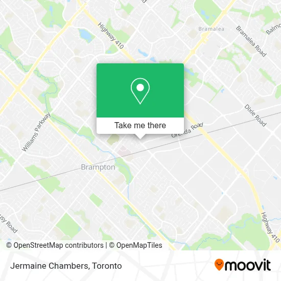 Jermaine Chambers map