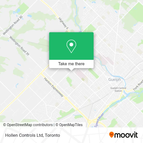 Hollen Controls Ltd map