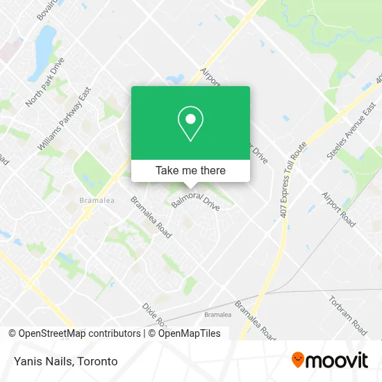 Yanis Nails map