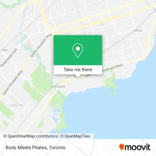 Body Meets Pilates map