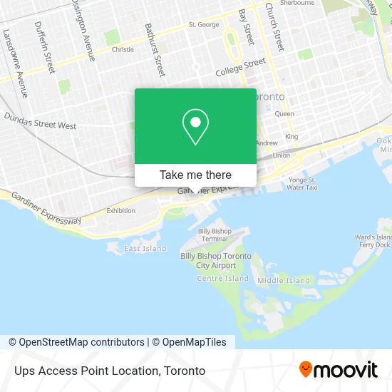 Ups Access Point Location plan