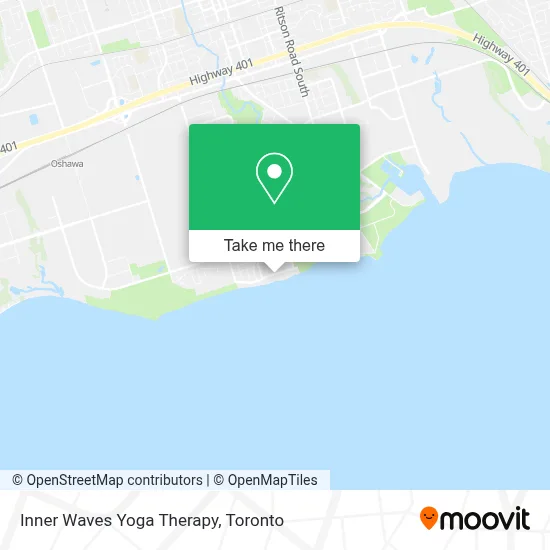 Inner Waves Yoga Therapy map