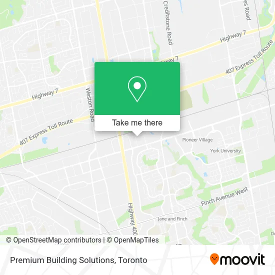 Premium Building Solutions map
