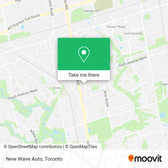 New Wave Auto map