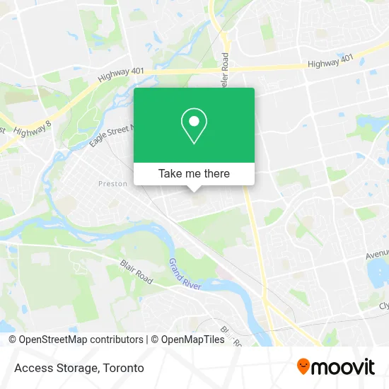 Access Storage map