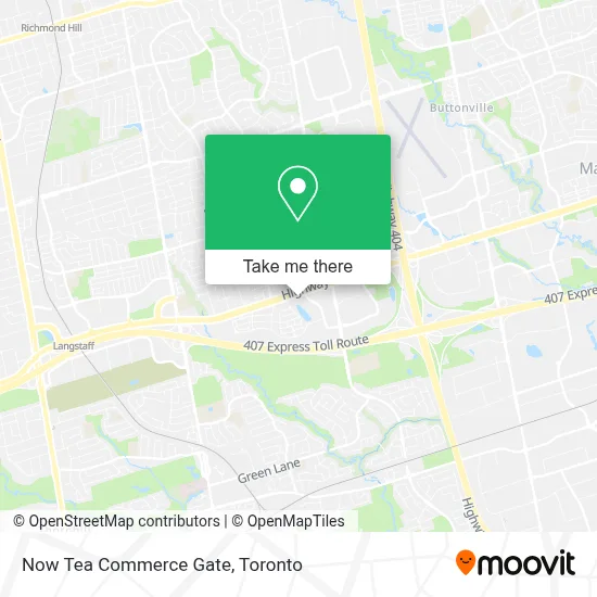 Now Tea Commerce Gate map