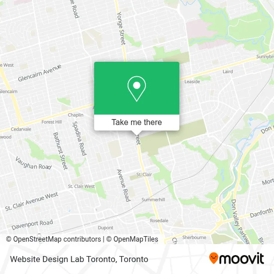 Website Design Lab Toronto plan