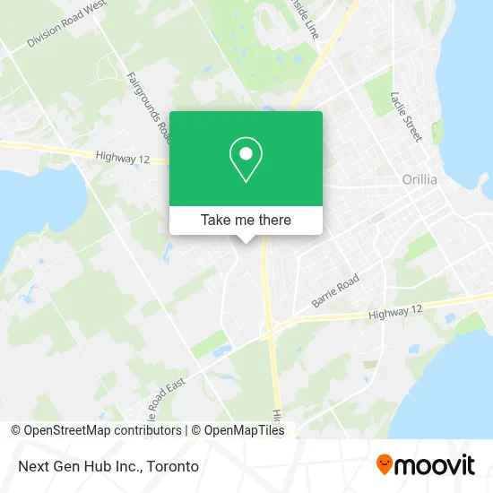 Next Gen Hub Inc. map