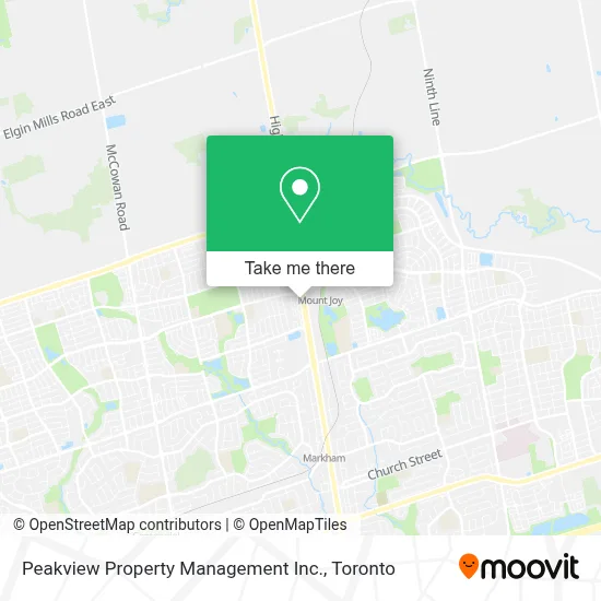 Peakview Property Management Inc. map
