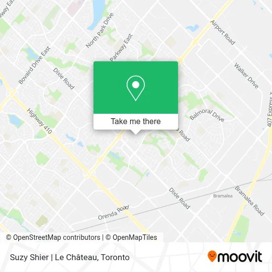 Suzy Shier | Le Château map