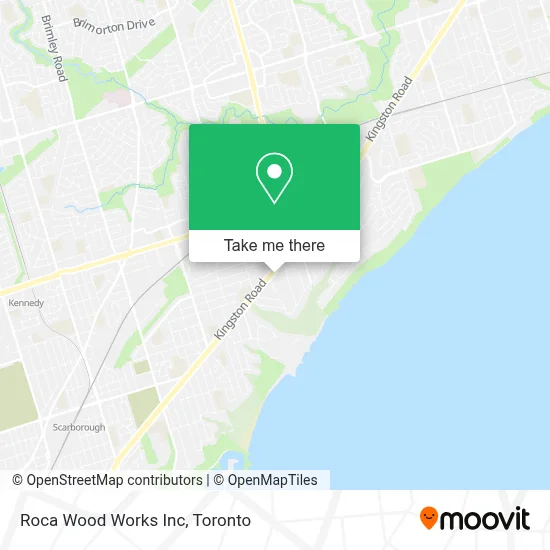 Roca Wood Works Inc map