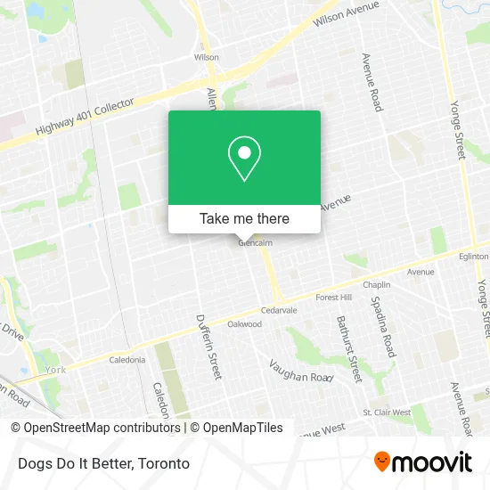 Dogs Do It Better map
