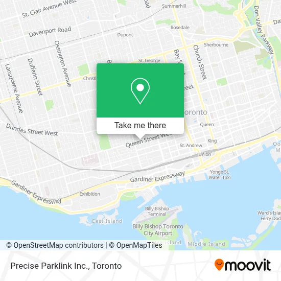 Precise Parklink Inc. map
