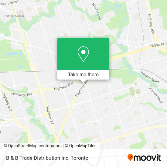 B & B Trade Distribution Inc map