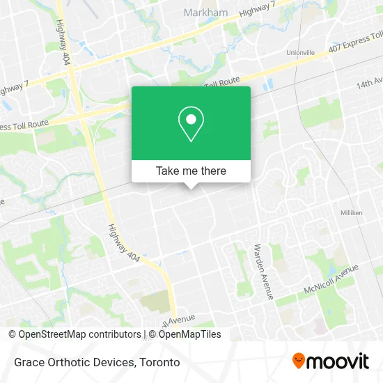 Grace Orthotic Devices map