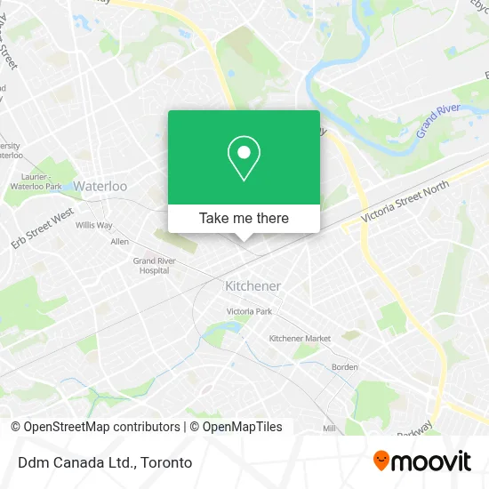 Ddm Canada Ltd. map