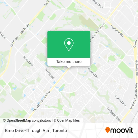 Bmo Drive-Through Atm map