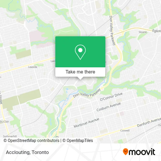 Acclouting map