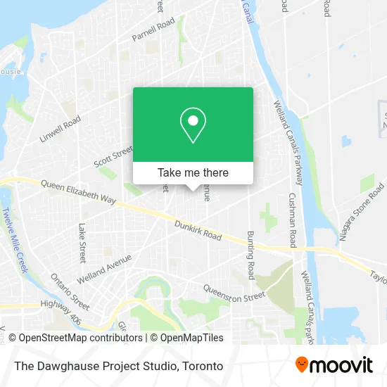 The Dawghause Project Studio map